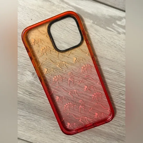 Casetify Dinosaur Fossils/skeleton Ombré iPhone 15 pro max impact case - Image 5