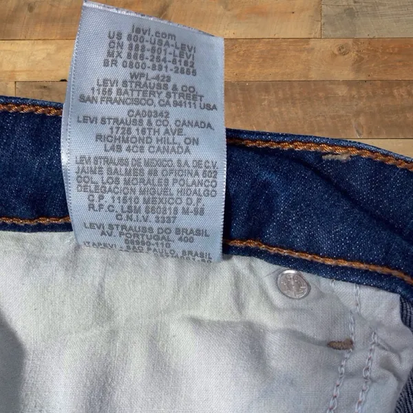 Levi's, The Original Jean Legging, Women's, 12, Low Rise, Indigo - Image 4