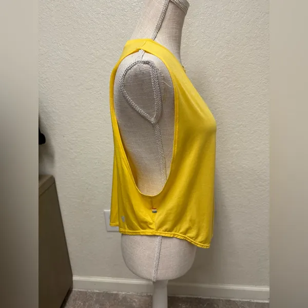 NWT FOUR LAPS Yellow Tank Top Size Large - Image 8