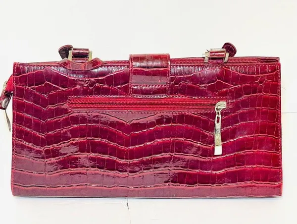 Y2K 2000’s Red Satchel Purse - Image 6
