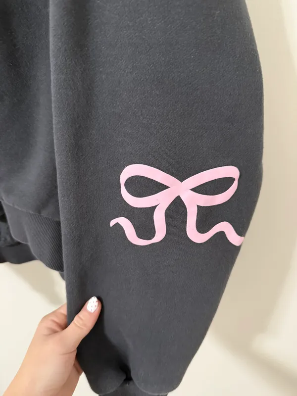 Bow Hoodie Size XL - Image 2