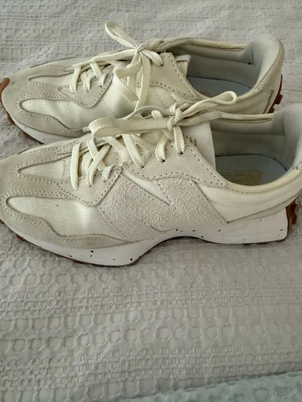 New Balance 327 Turtledove Angora Sneakers - Image 4