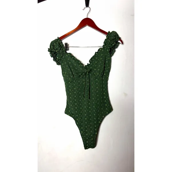 Alpine Butterfly Swim Green Elle One-Piece sz S - Image 2