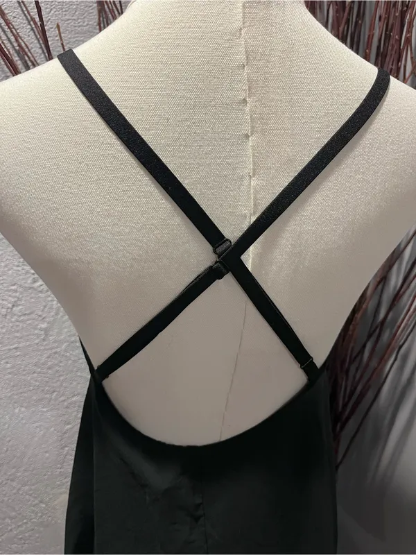 🌸Aerie Offline Real Me Black Ruffle Athletic Dress Size Small🌸 - Image 5