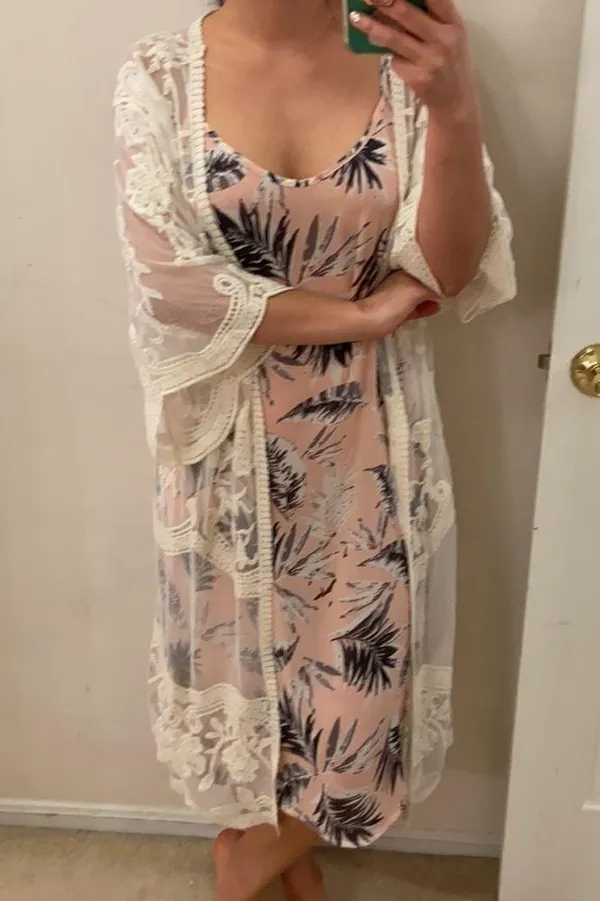 Adiva Lace robe. S - Image 5