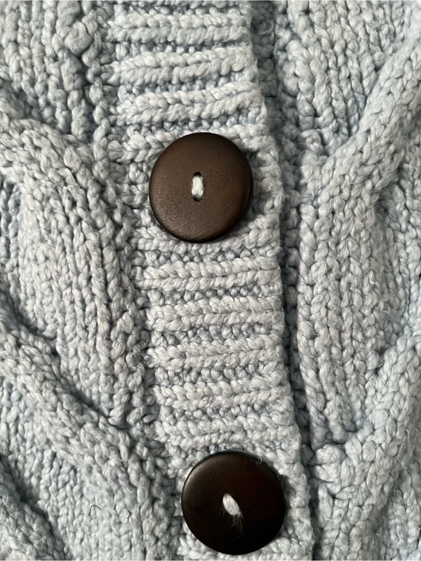 Free People Bonfire Cable Knit cardigan - Image 5
