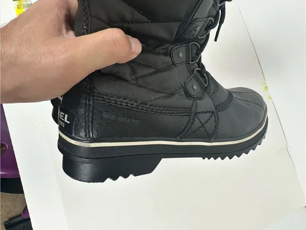 Sorel Tofino II Womens Size 10 Black Waterproof Faux Fur Snow Boots NL2332-010 - Image 12