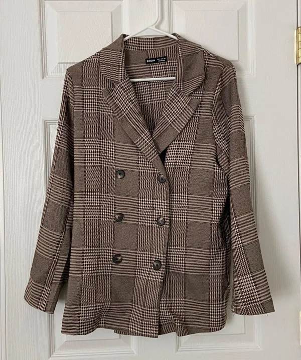 brown oversized blazer - Image 2