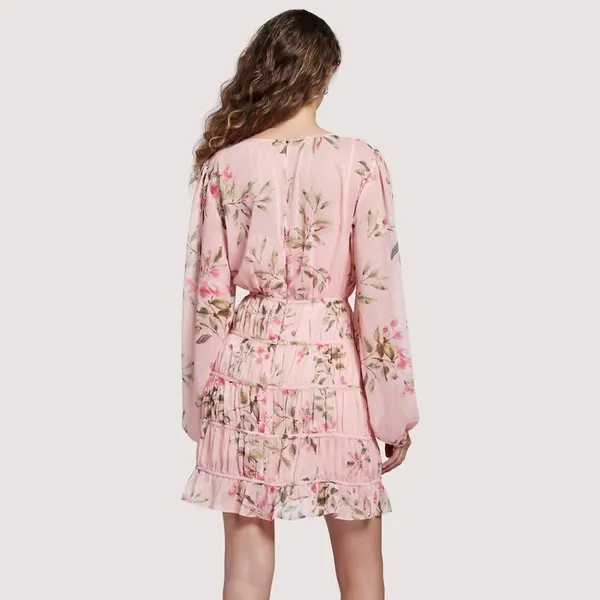 Lost + Wander Sunset Fleurs Mini Dress - Image 3