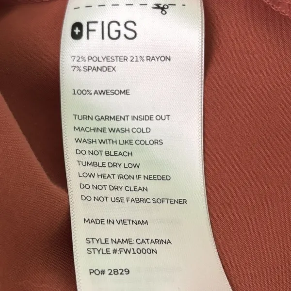 Figs Scrub Top Shirt Women's Medium Technical Collection Style Catarina FW1000N - Image 8