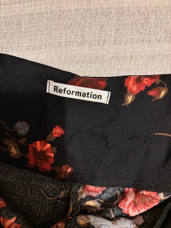 Reformation Slip Midi Dress - Image 5