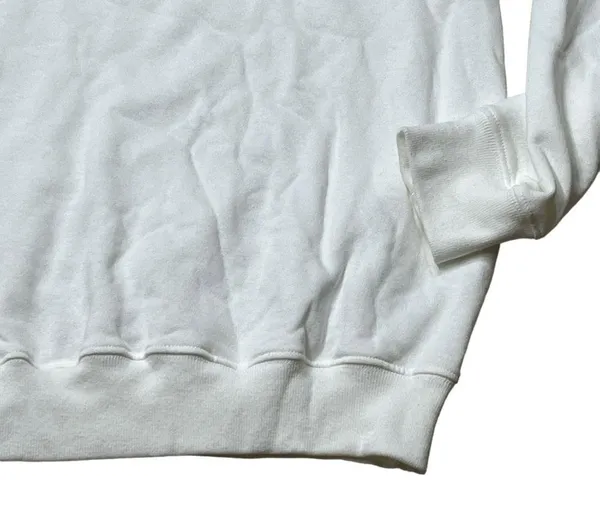 Sporty & Rich Crew Neck White Sweatshirt Oversized Street Wear - Image 7