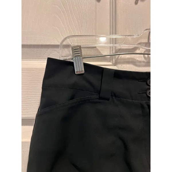 Nike Golf Dri-FIT Black Skort Womens Sz 6 Athletic‎ Tennis Skirt Built-in Shorts - Image 4