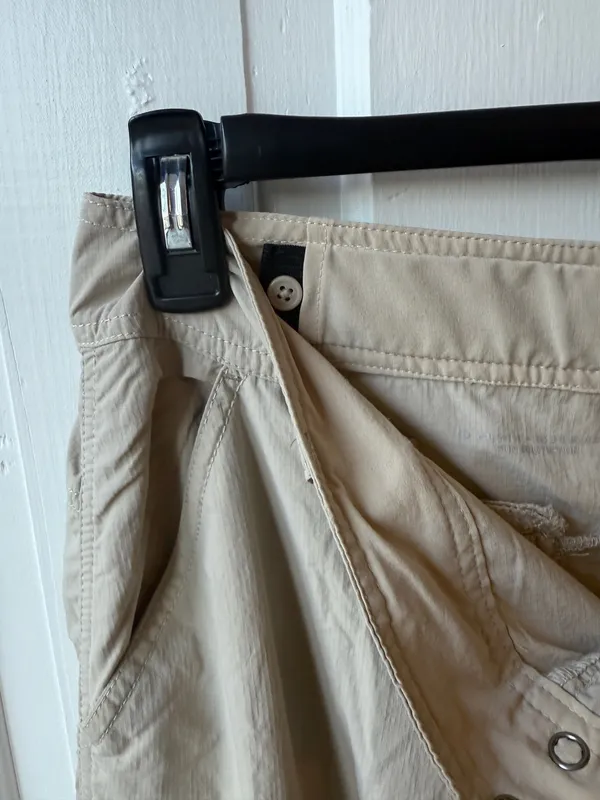 Columbia Women’s Pants Light Tan Omni-Shade Sun Protection Cargo 12 - Image 7