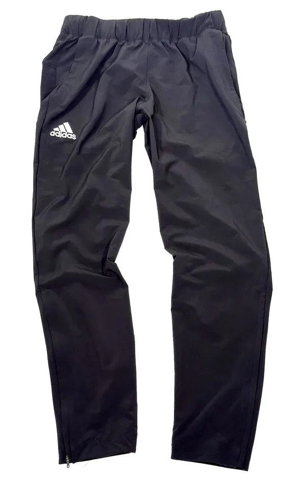 adidas Womens S Tiro 24 Training Pants Black AEROREADY Soccer Zip Ankle IR6337 - Image 2