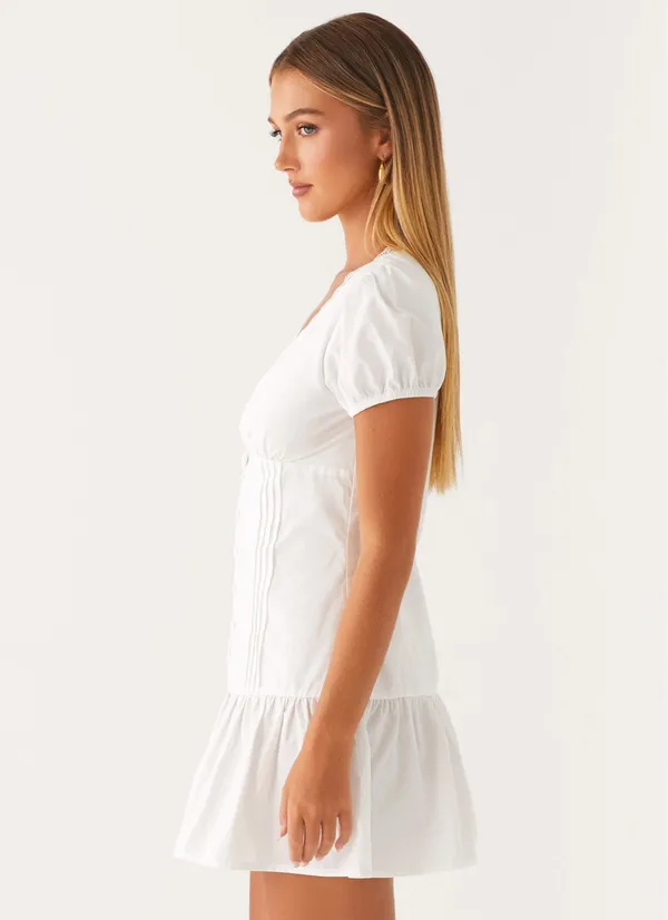 Peppermayo Mini Dress White - Image 4