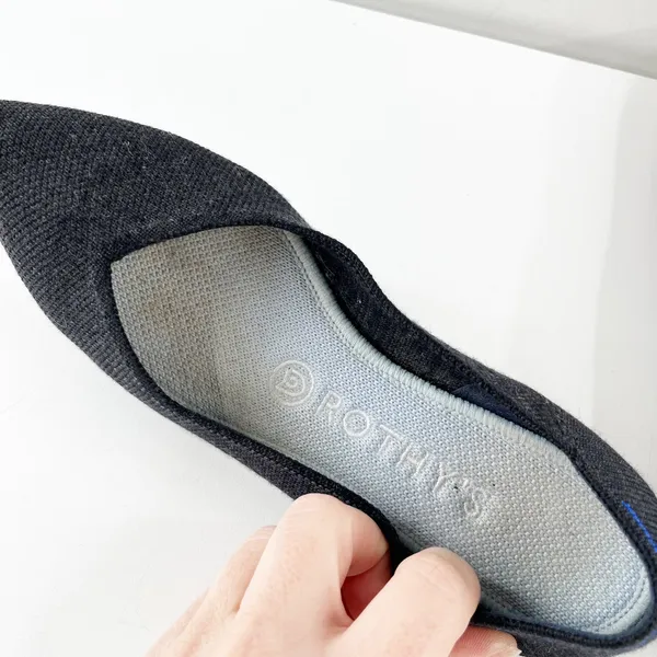 Rothy's The Point Ballet Knit Flats Gray 7 - Image 6