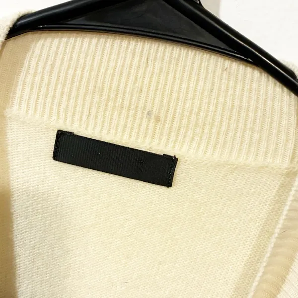 Quince Cashmere‎ Cream Mock Neck Thin Knit Sweater Size XS - Image 3