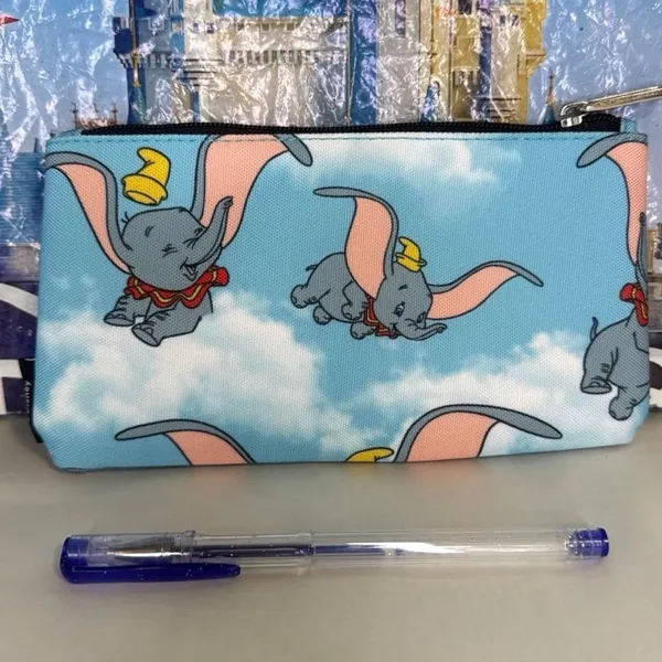 Disney parks loungefly Dumbo the flying elephant pouch wallet bag - Image 3