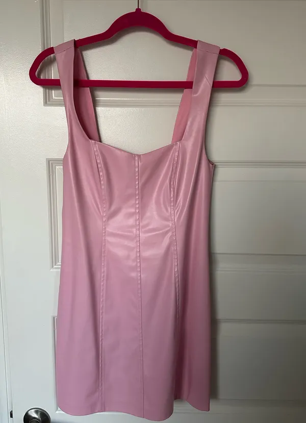 Show Me Your Mumu Mini Dress Pink - Image 3