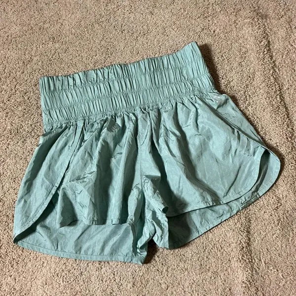 Free People FP‎ Movement The Way Home Shorts High Waisted Large OB904326 - Image 6