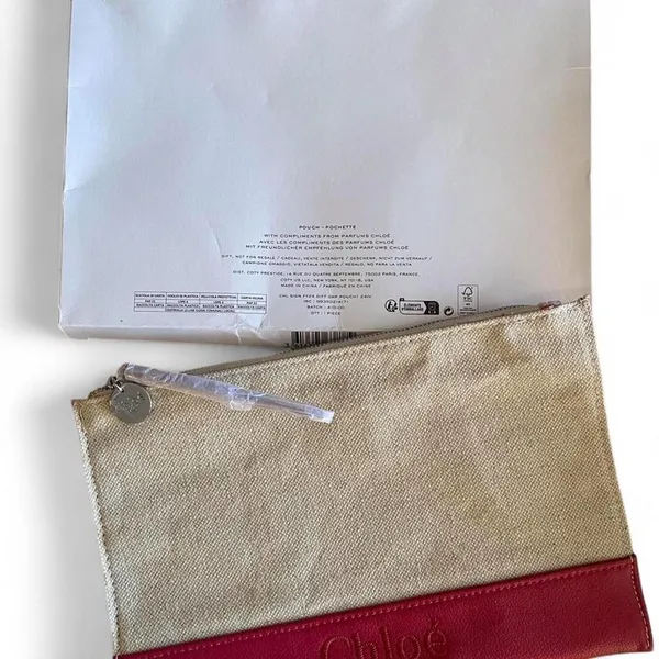 Chloé NWT Makeup Cosmetic Bag - Image 4