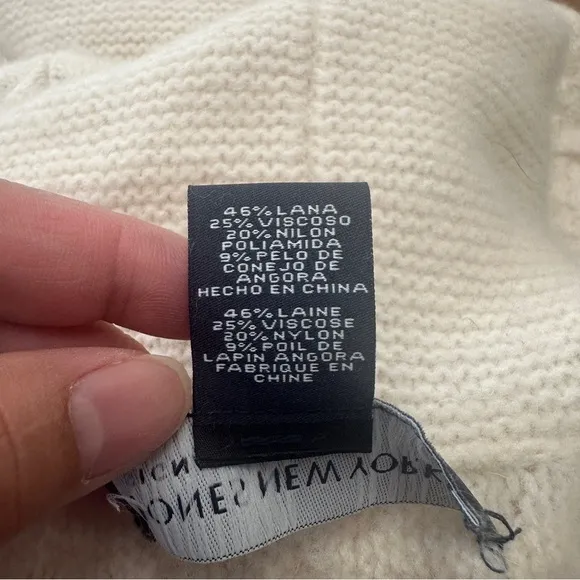 Jones New York Signature Cable Knit‎ Cardigan Sweater Shawl Collar Wool Blend XL - Image 6