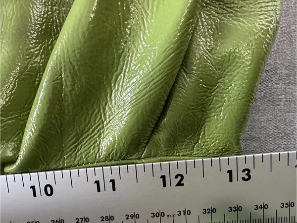 MESHKI Oakleigh Straight Leg Patent Pants Green Size Medium NWT - Image 8