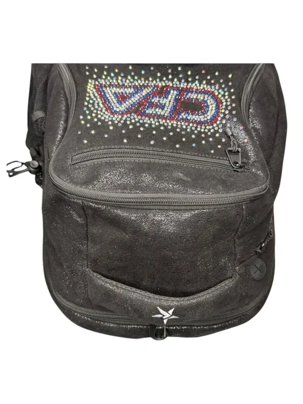 Rebel Athletic 𒀭Dream Bag Cheerleading Backpack 𒀭Expandable Cheer Bag 𒀭 Black - Image 8