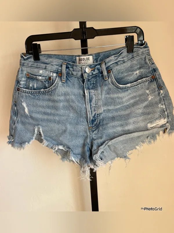 AGOLDE Parker Vintage Cut Off Short in Swapmeet 30 - Image 2