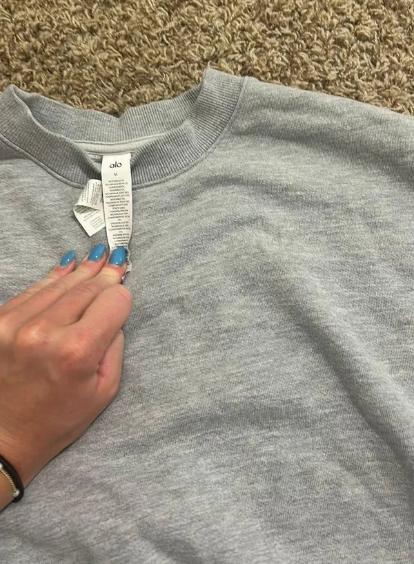 Alo gray crewneck - Image 2
