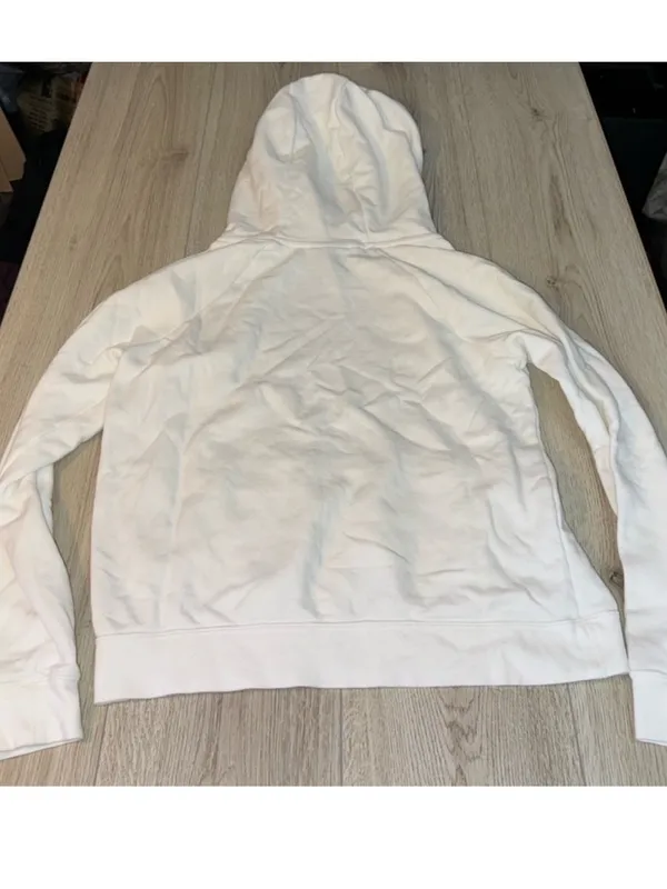 Nike white black hoodie hooded sweatshirt sweater - Image 2