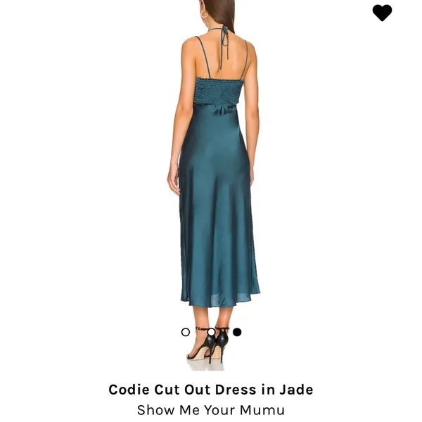 Show Me Your Mumu Revolve x Codie Cut Out Dress in Jade dress - Image 5