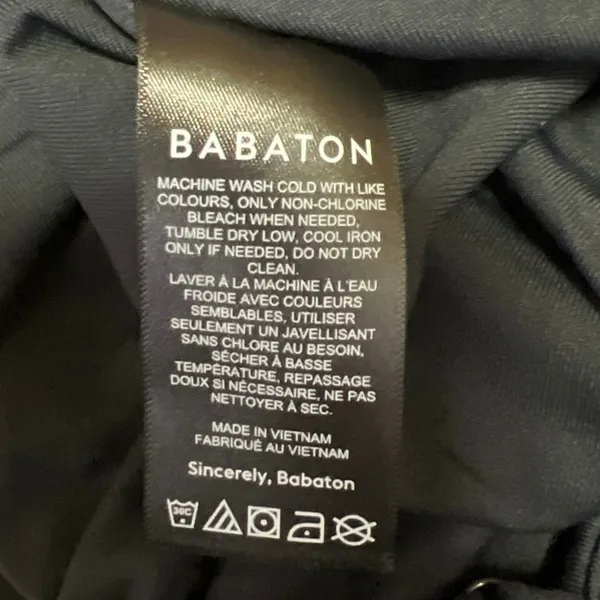 Aritzia Babaton Contour Black Sleeveless Square Neck Cami Tank Bodysuit Top Sz L - Image 5
