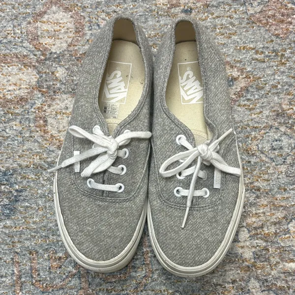 Vans Gray Women's Sneakers - Image 4