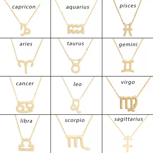 Astrological Zodiac Sign Star Sign Necklace - Image 3