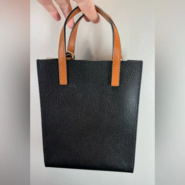 Marc‎ Jacobs Micro Tote Smoked Almond Multi Handbag Classic Chic - Image 3