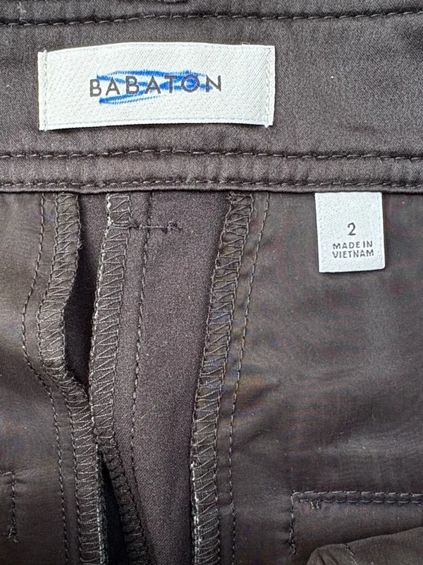 NWOT Aritzia BABATON Faux Leather Shorts Black Size 2 - Image 6