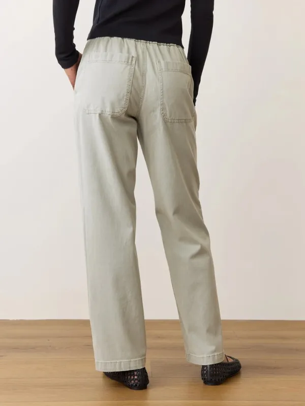 Marine Layer Saturday Pants Faded Olive Green XS - Image 4