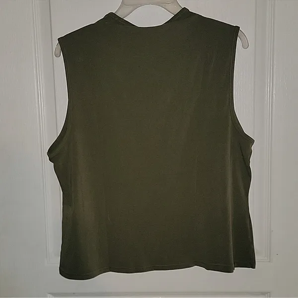 SKIMS G1 Kim Kardashian Women's 3X New Vintage Mock Neck Tank Top ShirtNWT - Image 5