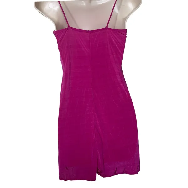 Christian Dior hot pink ultralight slip camisole sz S - Image 3