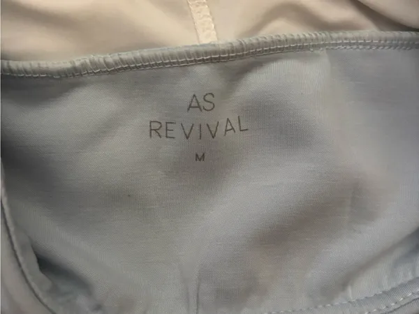 aerie Light Blue Pleated Mini Skirt - Image 3