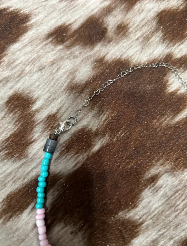 Necklace, choker style cowgirl, handmade brand new - Image 5