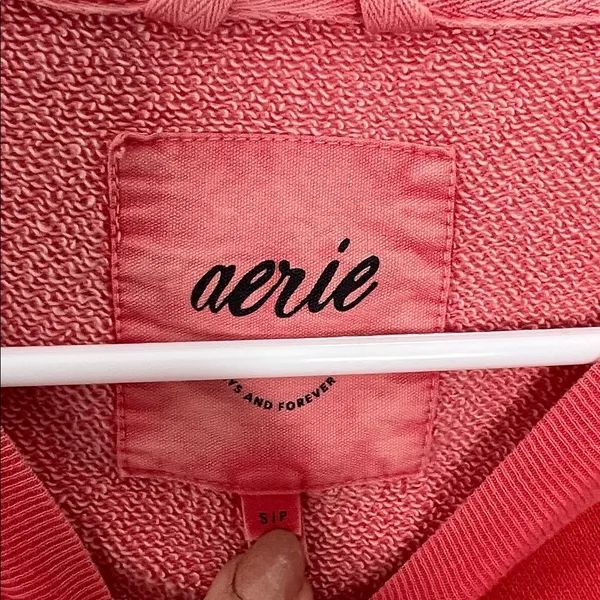 Aerie Crewneck Oversized Lightweight Sweatshirt - Image 4