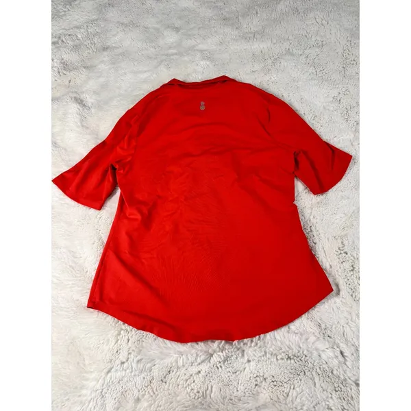 Tommy Bahama IslandZone Red Half Zip Golf Top S/P Women Performance Tennis UPF - Image 2