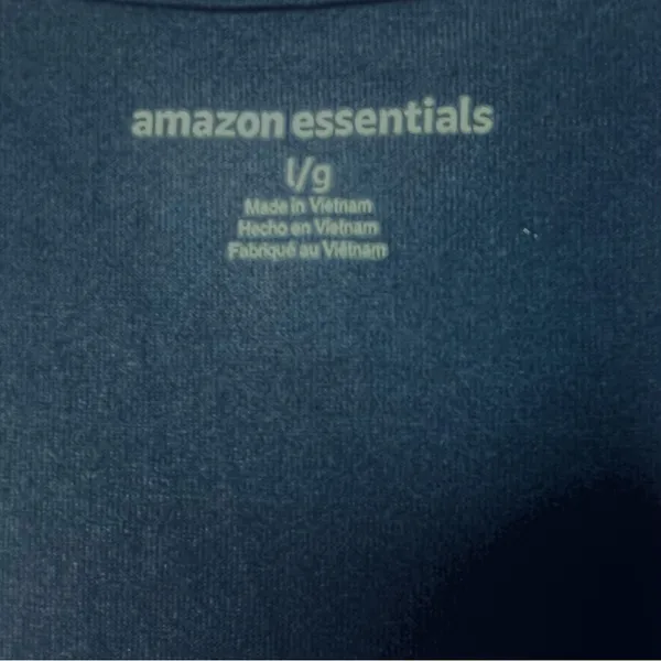Amazon Essentials Sleeveless Scoop Neck Wide Leg Navy Jumpsuit Size Large. New! - Image 2