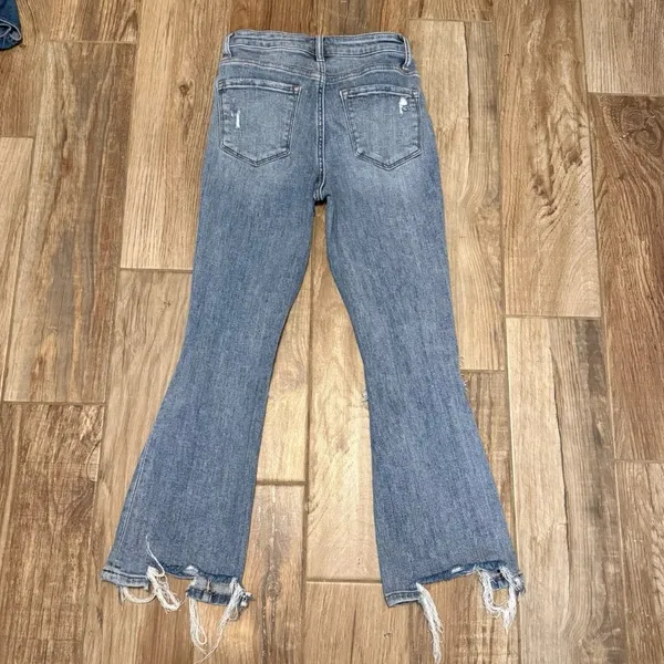Vervet Lovervet Miracles Super High Rise Kick Flare Jeans - Image 5