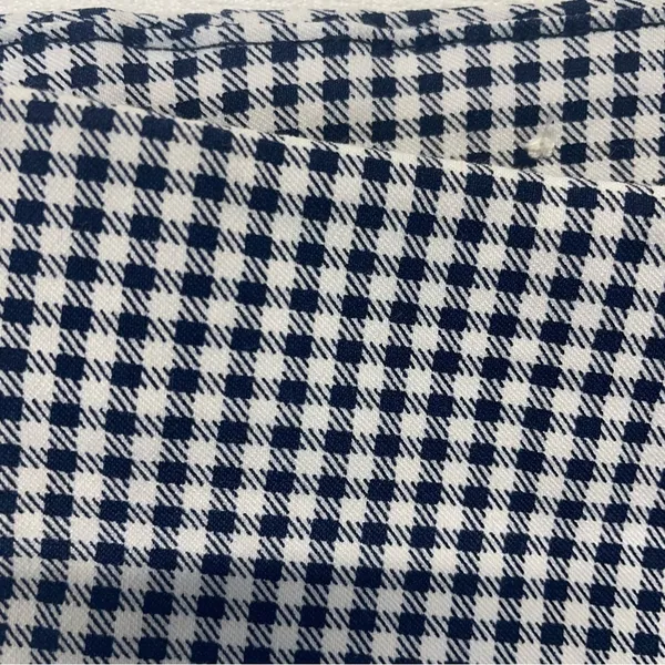 Michael Kors Gingham Pull-On Skinny Ankle Pants High Rise Women’s Medium - Image 3