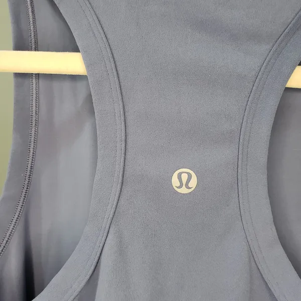 Lululemon Align Waist-Length Racerback Tank Blue - Image 3