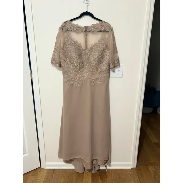 Grace Gallery Formal Dress Lace Bodice‎ Special Occasion Gown US 16 - Image 2